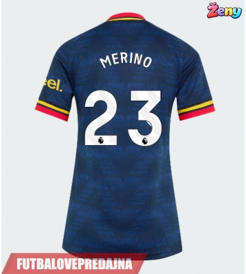 Lacne Ženy Futbalové dres Arsenal Mikel Merino #23 2026-27 Krátky Rukáv - Preč